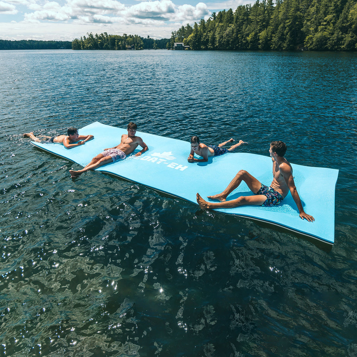  RAVE Sports Aqua Mat Deluxe 20' Water Mat Inflatable Activity  Platform : Sports & Outdoors